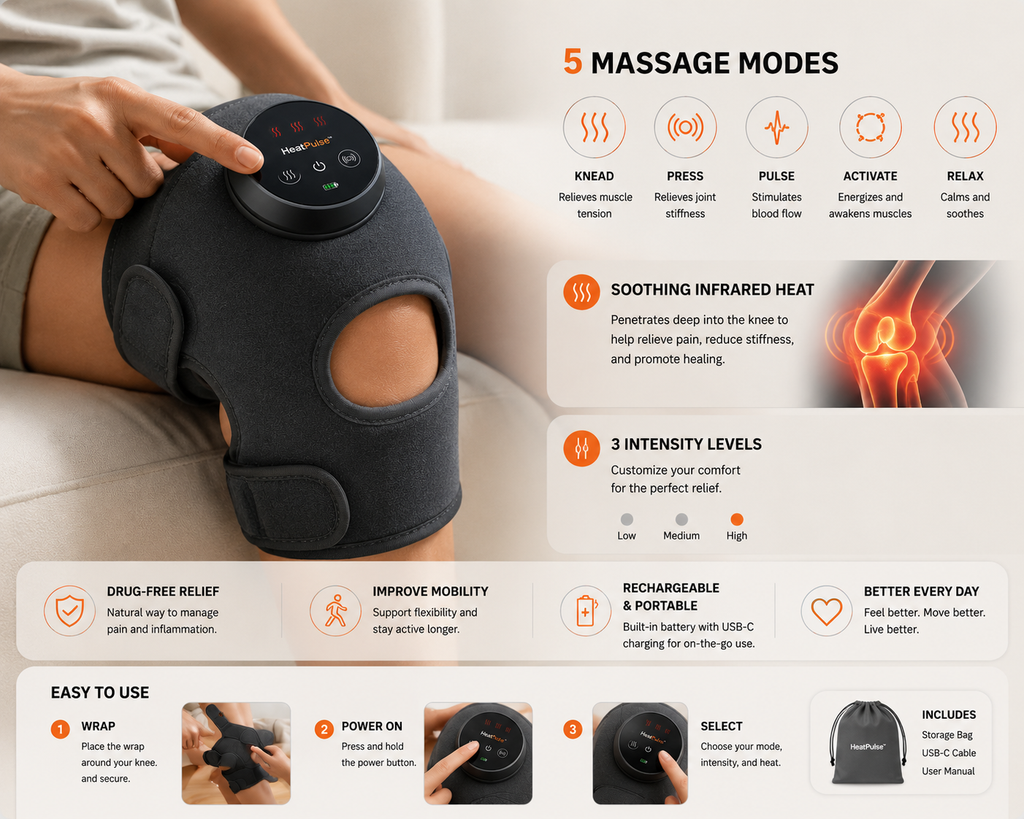 HeatPulse™ Knee Recovery System