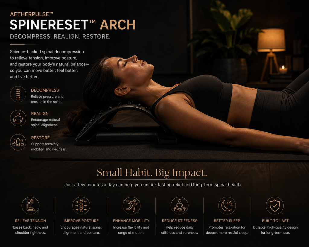 AetherPulse™ SpineReset™ Spinal Decompression Arch