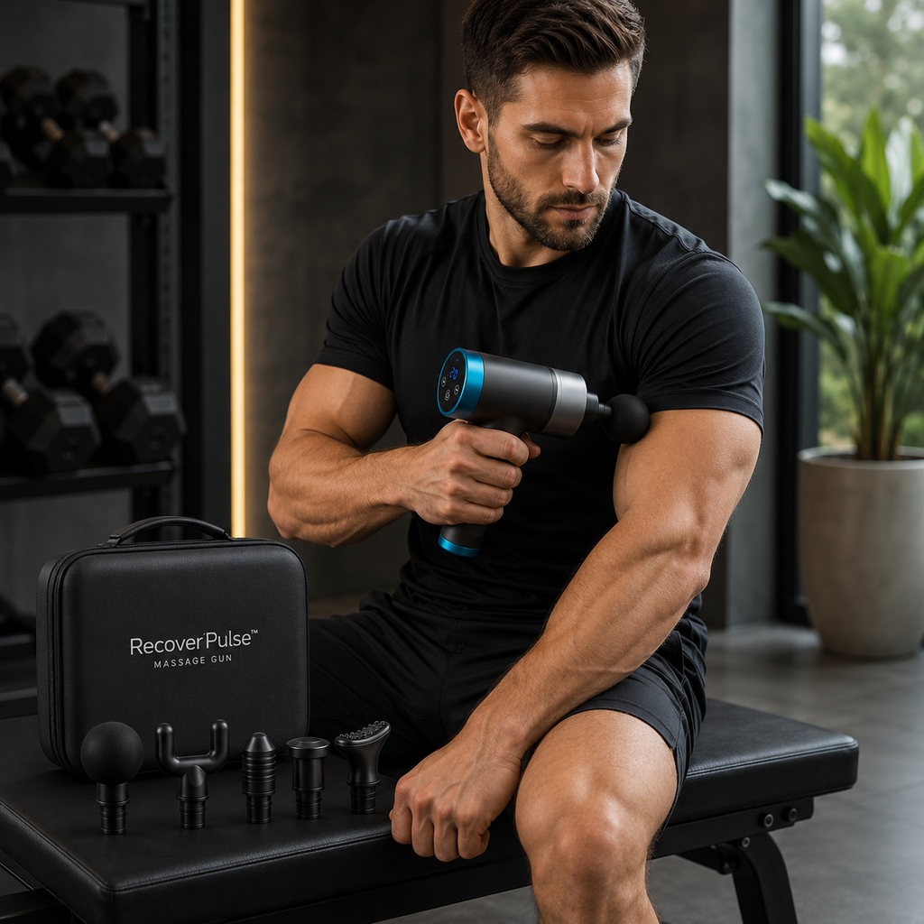 RecoverPulse™ Deep Tissue Massage Gun