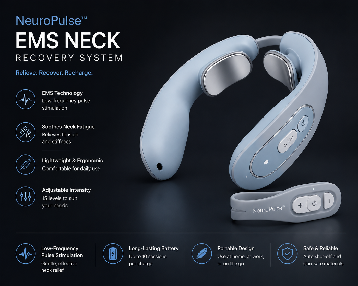 NeuroPulse™ EMS Neck Recovery System