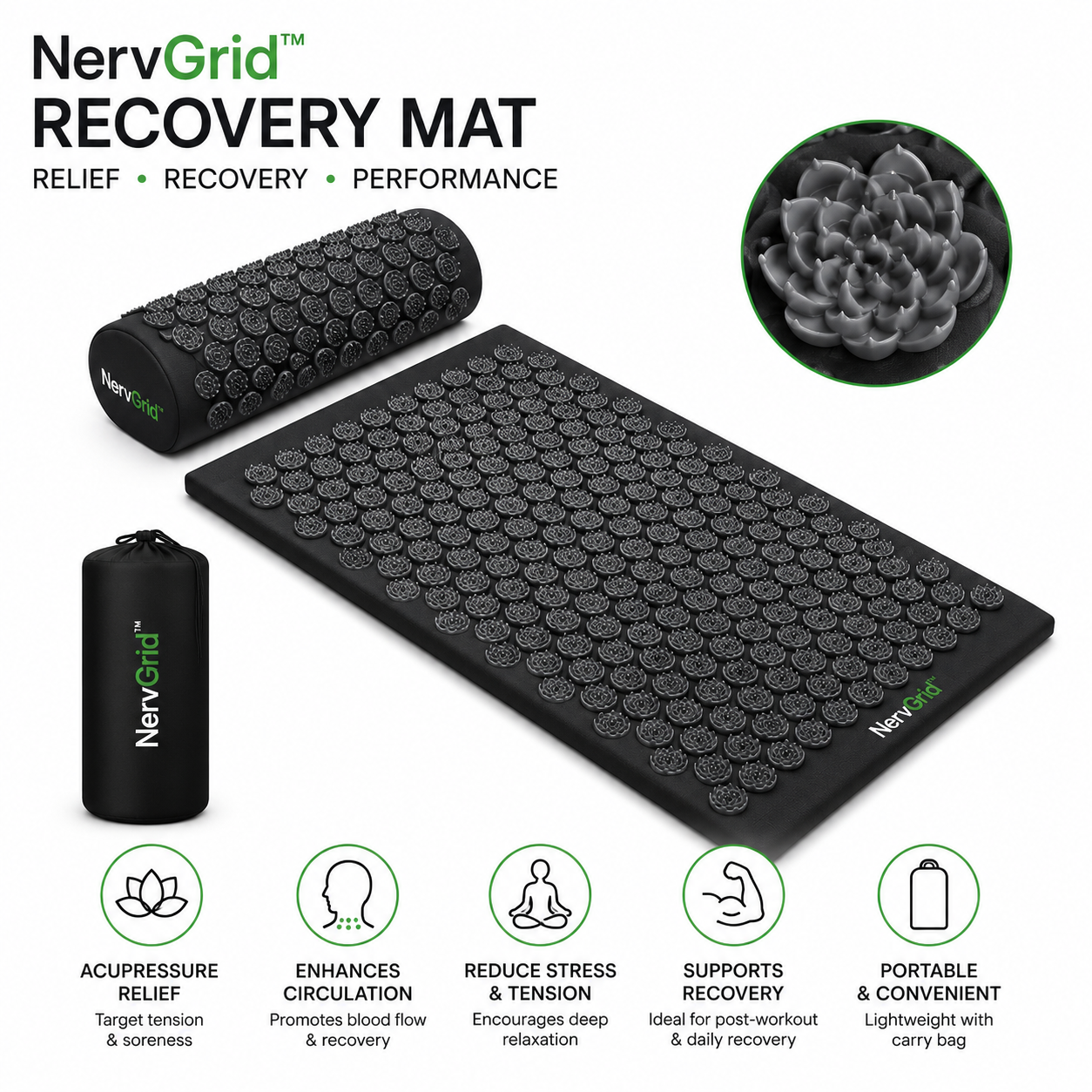 NervGrid™ Recovery Mat