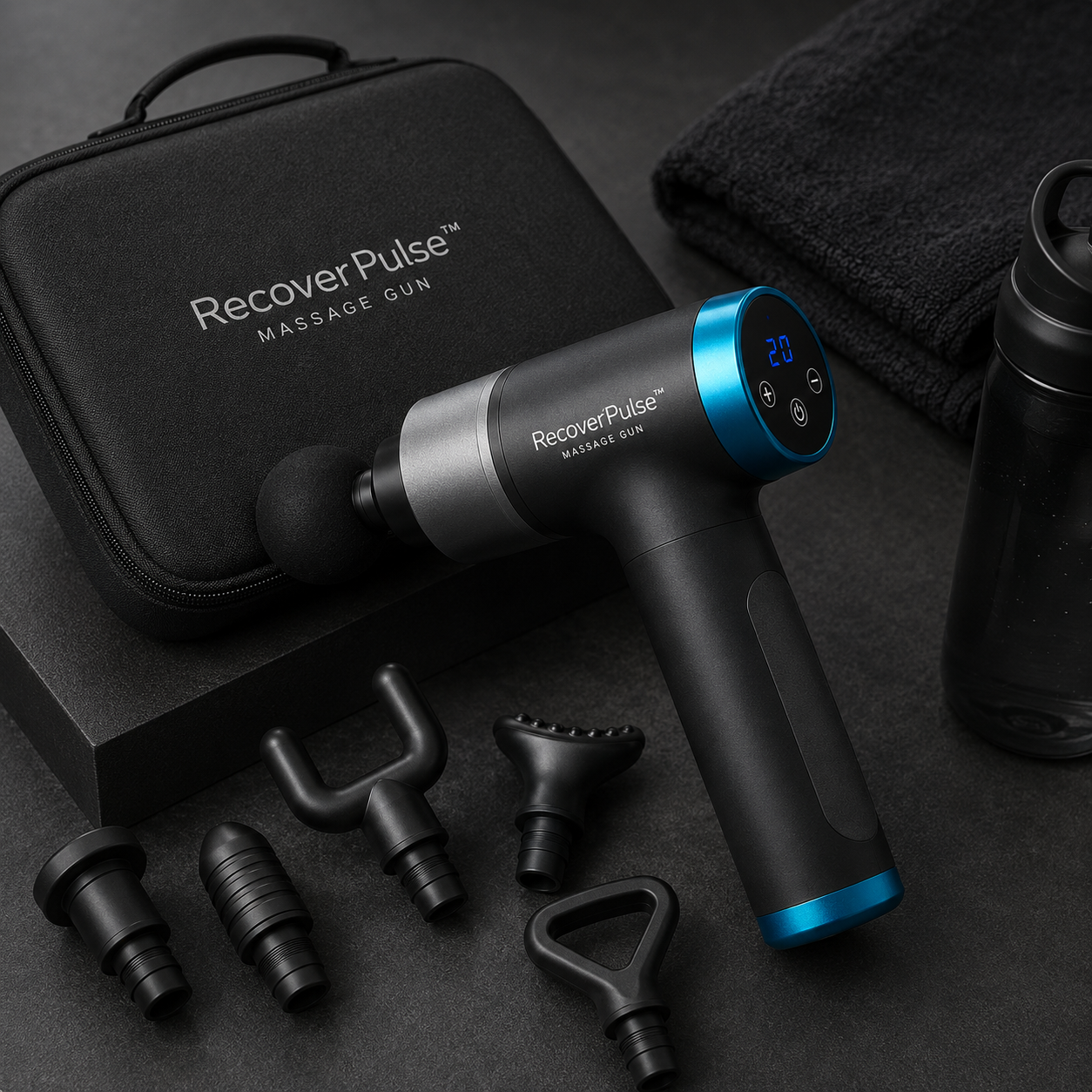 RecoverPulse™ Deep Tissue Massage Gun