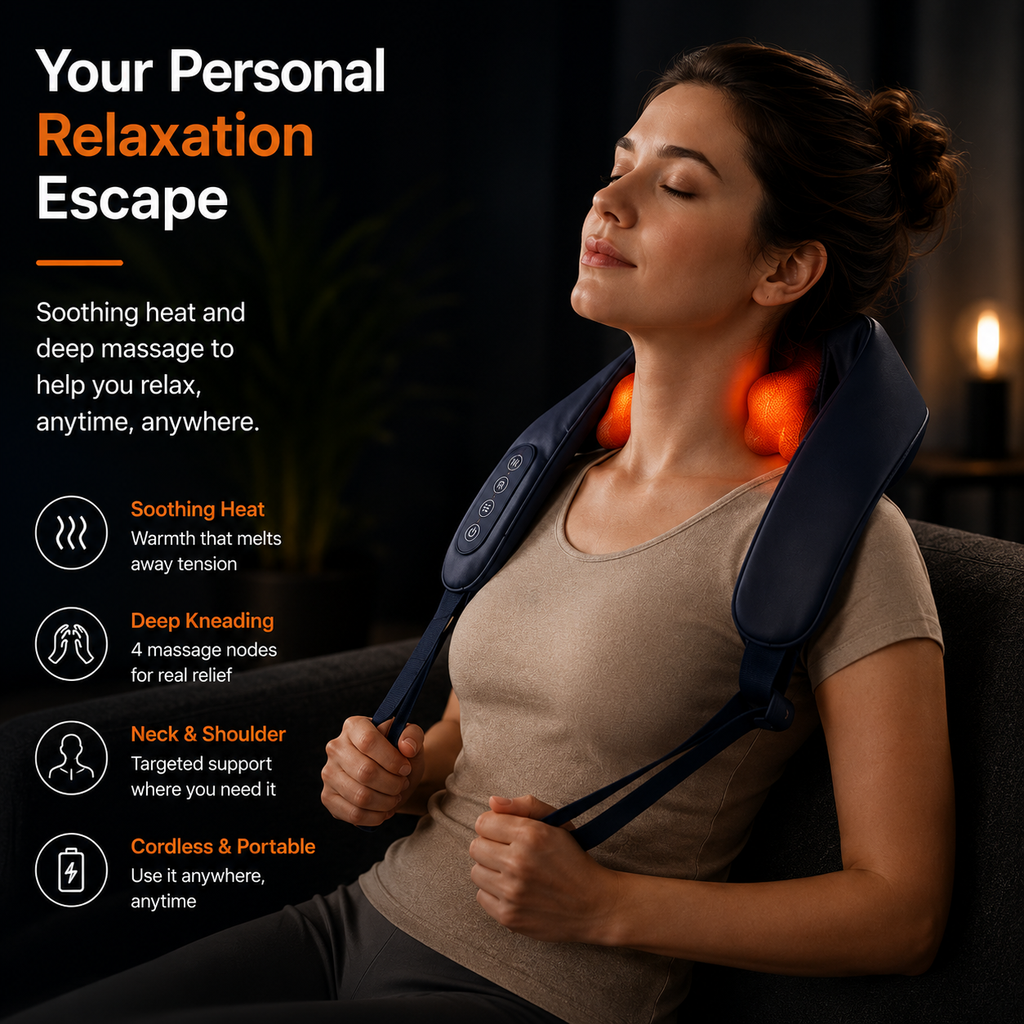 DeepHeat™ Neck & Shoulder Massager