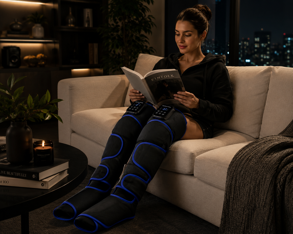 AetherPulse™ ThermaFlow™ Heated Compression Recovery Sleeves