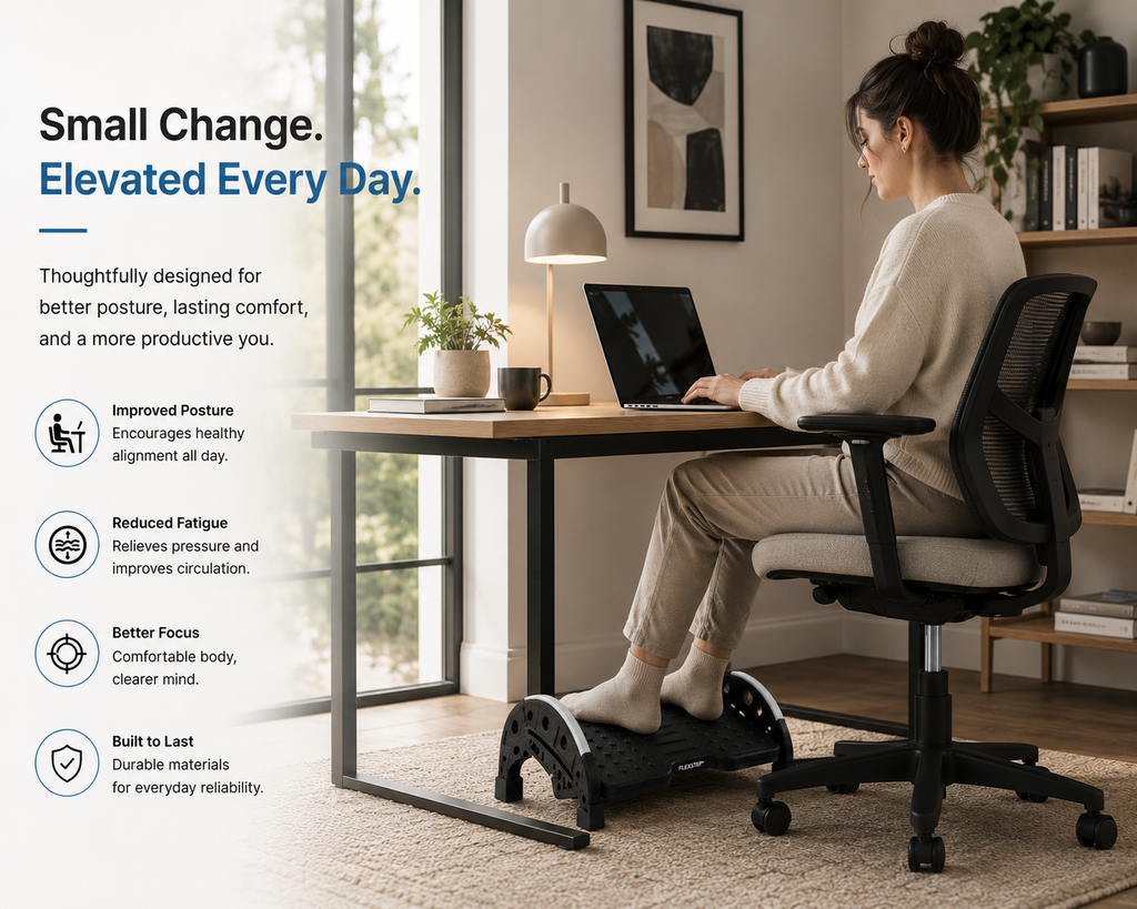 FlexStep™ Ergonomic Footrest